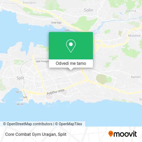 Karta Core Combat Gym Uragan