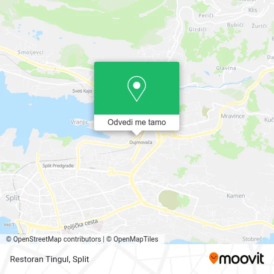 Karta Restoran Tingul