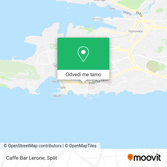 Karta Caffe Bar Lerone