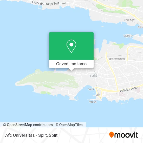 Karta Afc Universitas - Split