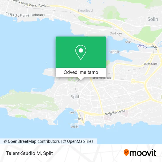 Karta Talent-Studio M