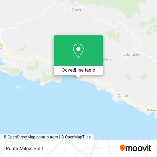 Karta Punta Milna