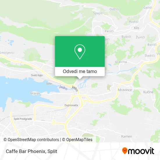Karta Caffe Bar Phoenix