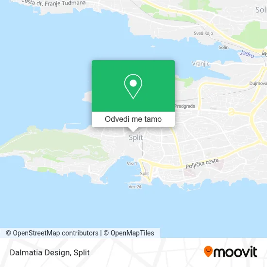 Karta Dalmatia Design