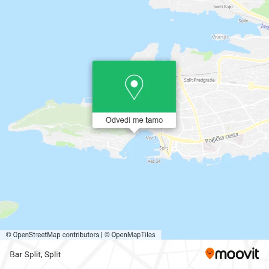 Karta Bar Split
