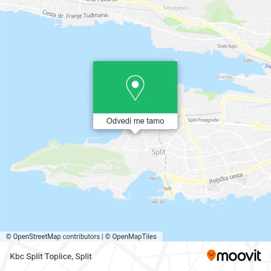 Karta Kbc Split Toplice