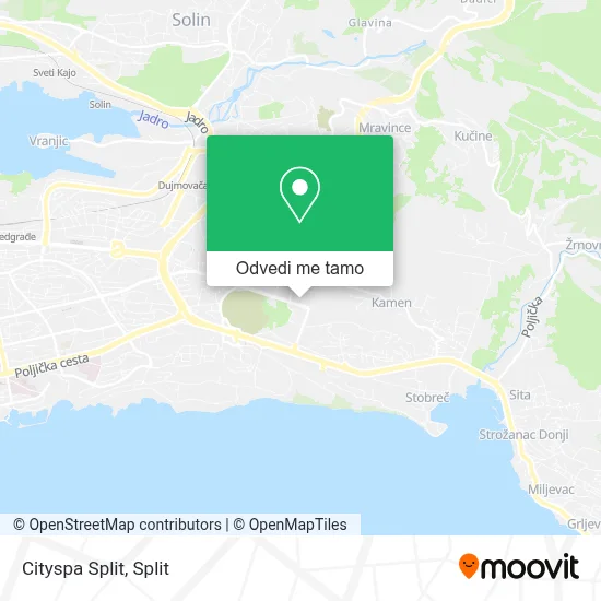 Karta Cityspa Split