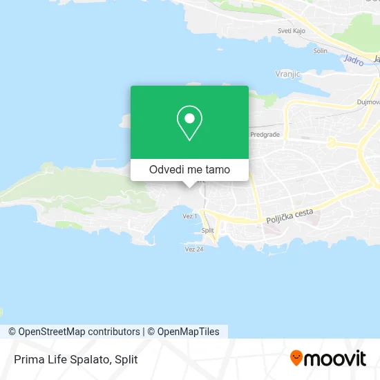 Karta Prima Life Spalato