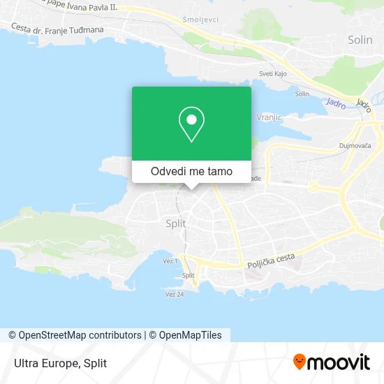 Karta Ultra Europe