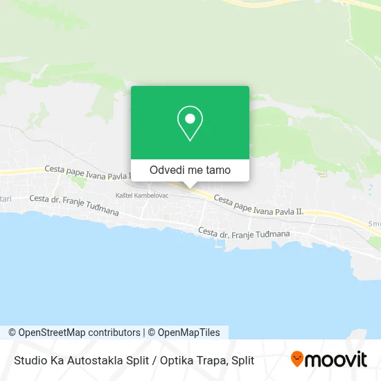 Karta Studio Ka Autostakla Split / Optika Trapa