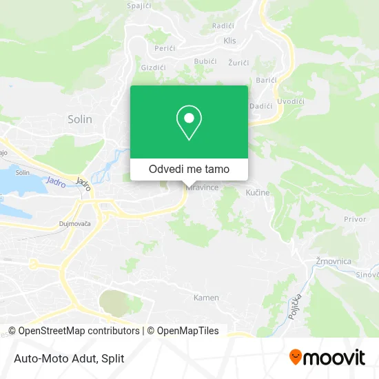 Karta Auto-Moto Adut