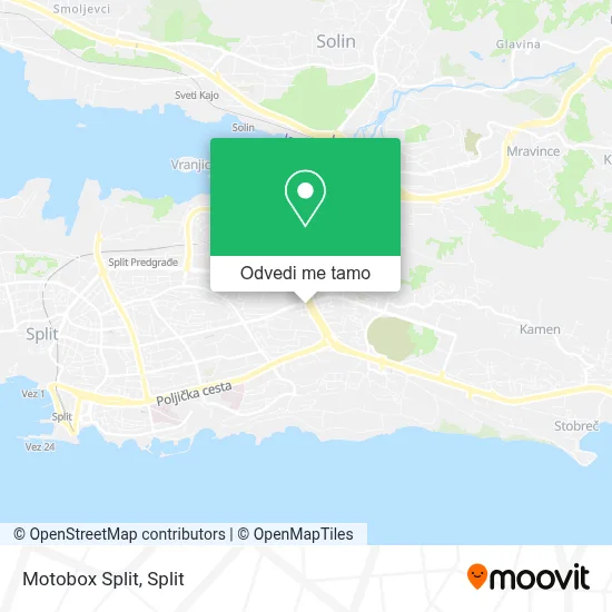 Karta Motobox Split