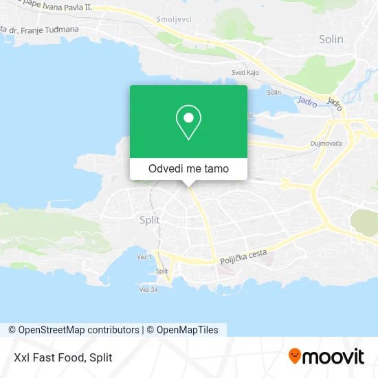 Karta Xxl Fast Food