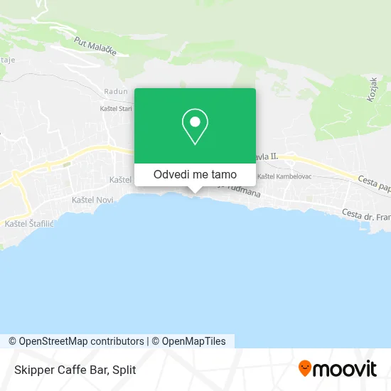 Karta Skipper Caffe Bar