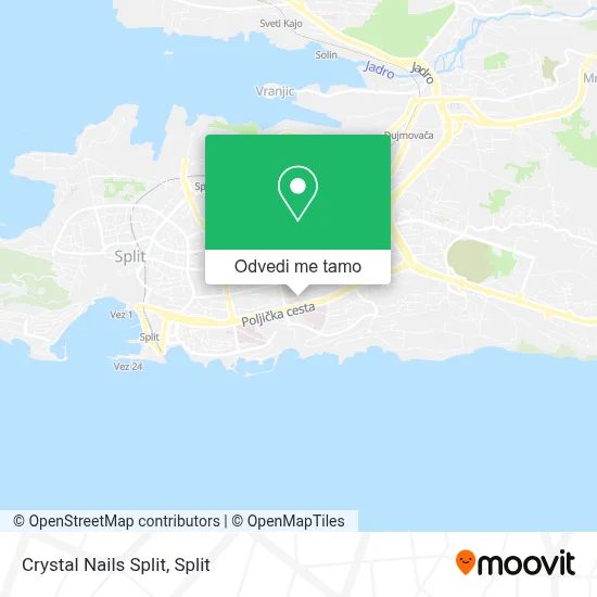 Karta Crystal Nails Split