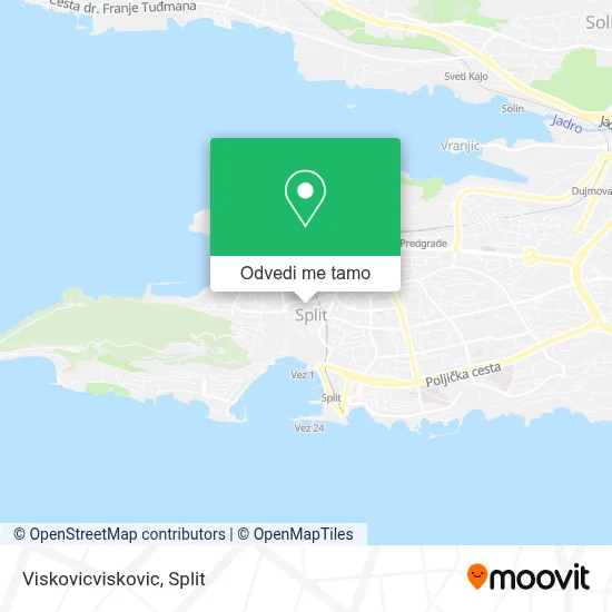 Karta Viskovicviskovic
