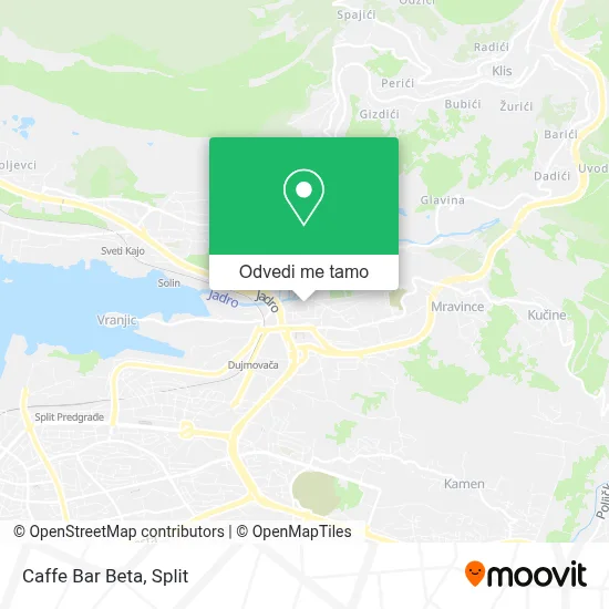 Karta Caffe Bar Beta
