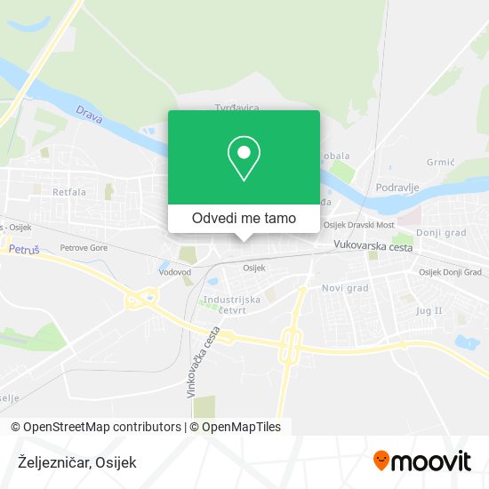 Karta Željezničar