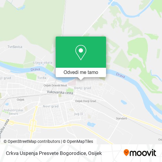Karta Crkva Uspenja Presvete Bogorodice