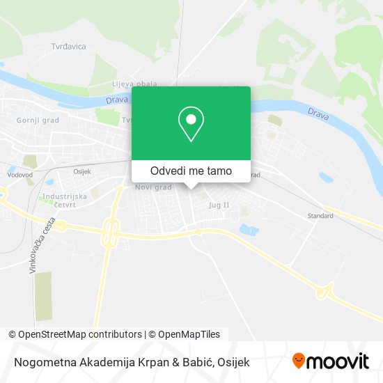 Karta Nogometna Akademija Krpan & Babić
