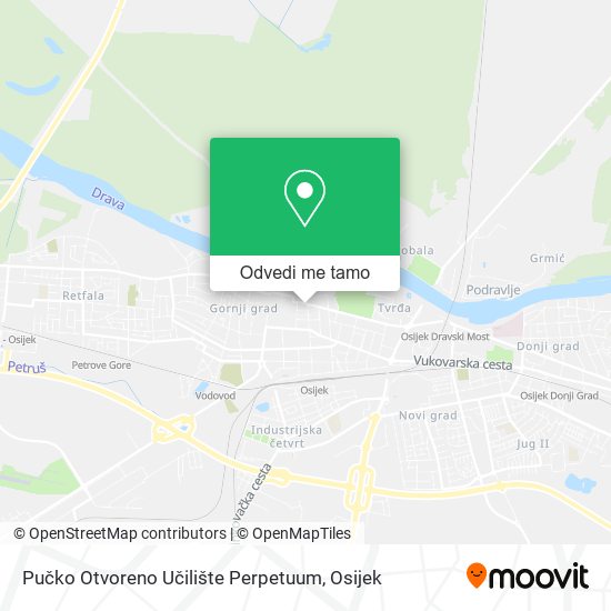 Karta Pučko Otvoreno Učilište Perpetuum