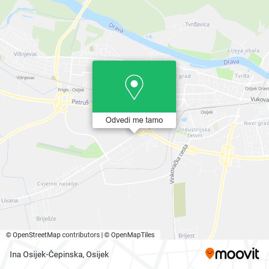 Karta Ina Osijek-Čepinska