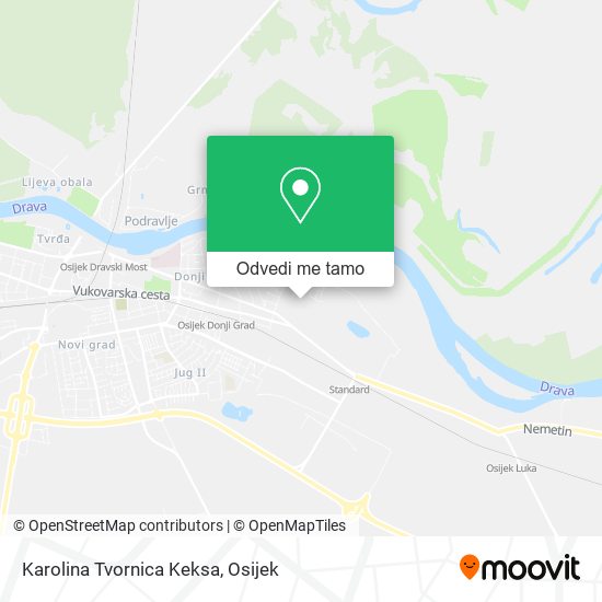 Karta Karolina Tvornica Keksa