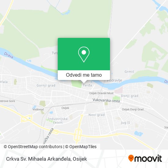 Karta Crkva Sv. Mihaela Arkanđela