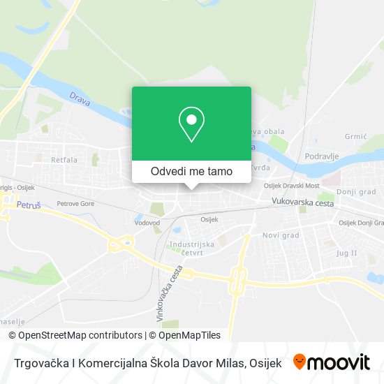 Karta Trgovačka I Komercijalna Škola Davor Milas