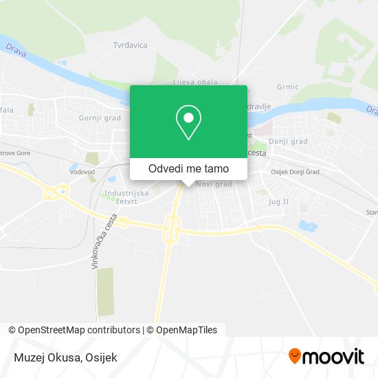 Karta Muzej Okusa