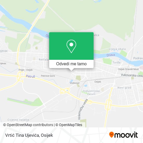 Karta Vrtić Tina Ujevića