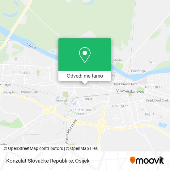Karta Konzulat Slovačke Republike
