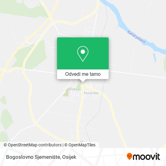 Karta Bogoslovno Sjemenište