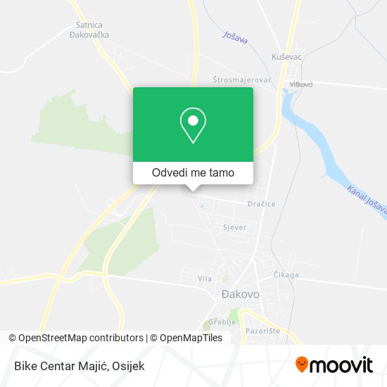Karta Bike Centar Majić