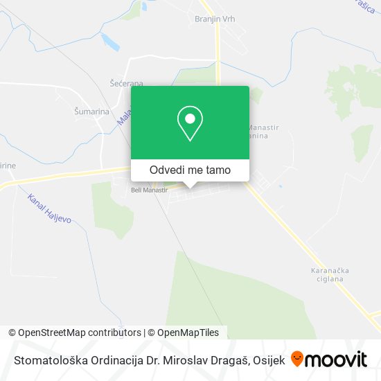 Karta Stomatološka Ordinacija Dr. Miroslav Dragaš