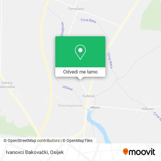 Karta Ivanovci Đakovački