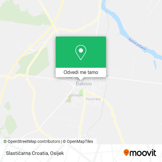 Karta Slastičarna Croatia
