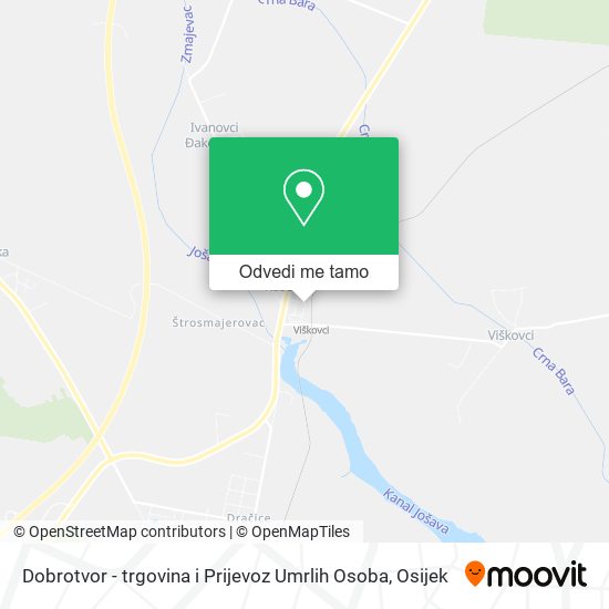 Karta Dobrotvor - trgovina i Prijevoz Umrlih Osoba