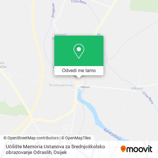 Karta Učilište Memoria Ustanova za Srednjoškolsko obrazovanje Odraslih