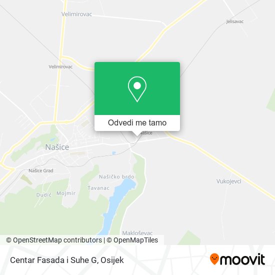 Karta Centar Fasada i Suhe G