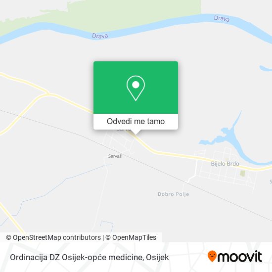 Karta Ordinacija DZ Osijek-opće medicine