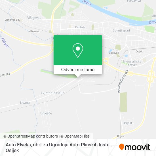 Karta Auto Elveks, obrt za Ugradnju Auto Plinskih Instal
