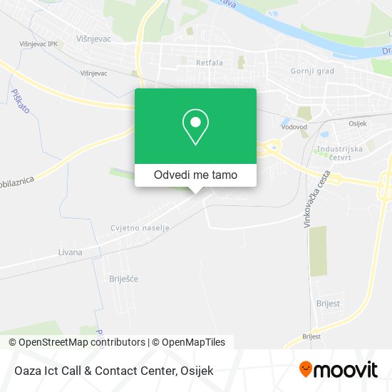 Karta Oaza Ict Call & Contact Center