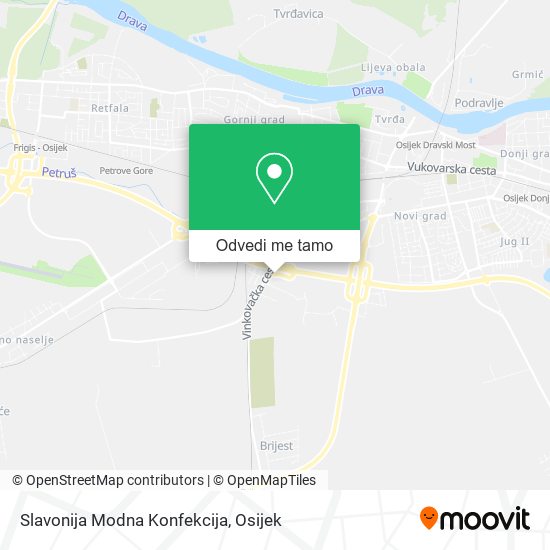 Karta Slavonija Modna Konfekcija
