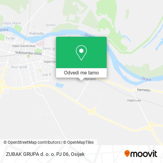 Karta ZUBAK GRUPA d. o. o. PJ 06