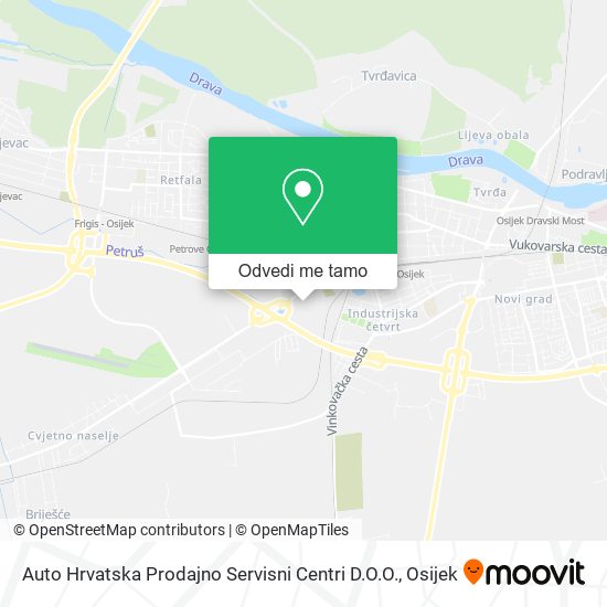 Karta Auto Hrvatska Prodajno Servisni Centri D.O.O.