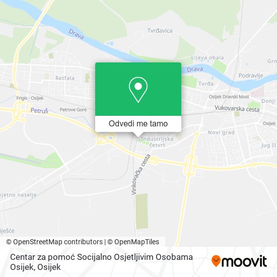 Karta Centar za pomoć Socijalno Osjetljivim Osobama Osijek