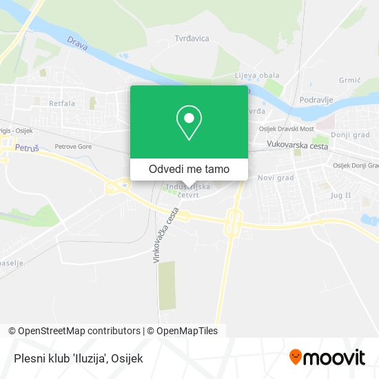Karta Plesni klub 'Iluzija'