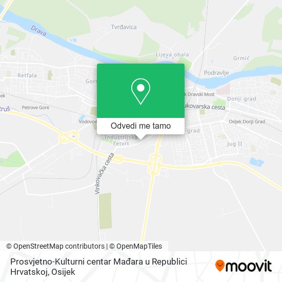 Karta Prosvjetno-Kulturni centar Mađara u Republici Hrvatskoj