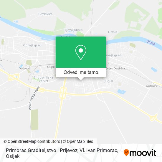 Karta Primorac Graditeljstvo i Prijevoz, Vl. Ivan Primorac